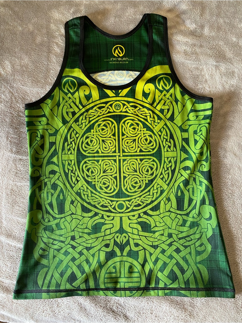 INKnBURN’s Celtic Knot Sport Singlet Size Medium